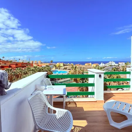 Adeje Sunset Ocean View Penthouse Balcony C *