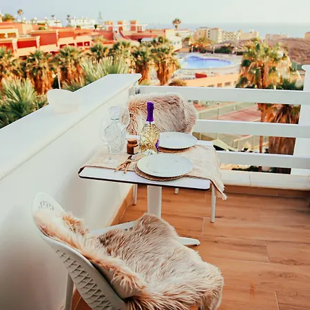 Feriehus Adeje Sunset Ocean View Penthouse Balcony C *